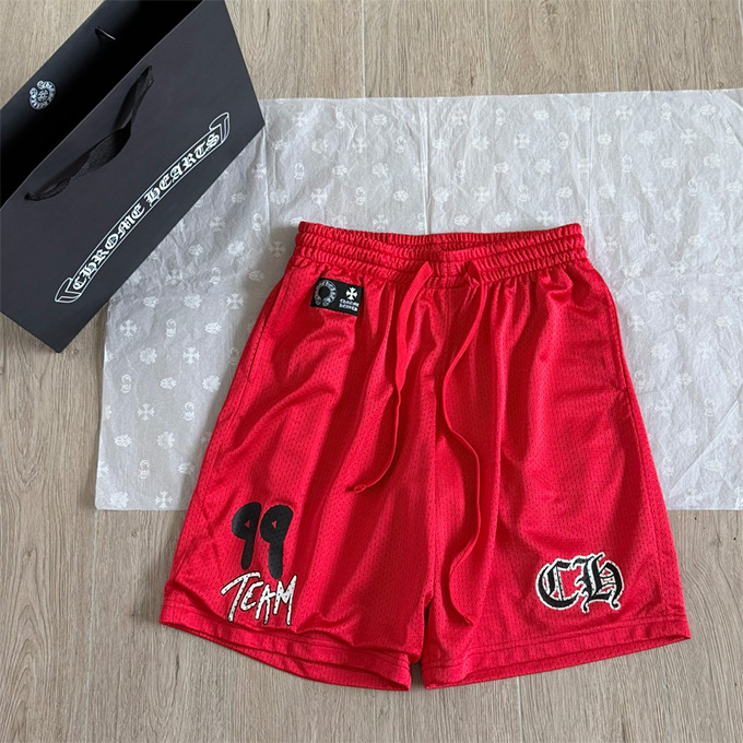 chrome hearts mesh athletic shorts